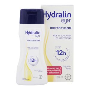 Hydralin Gyn Gel lavant Calmant Usage Intime 200ml