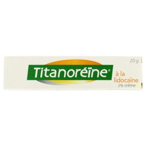 Titanoreine Lidocaïne 2% Crème 20g