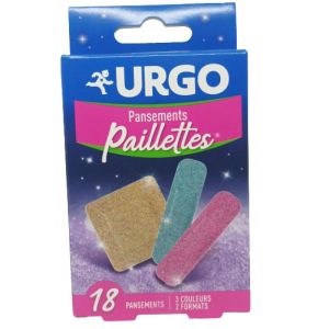 Urgo Pansements Paillettes Boite de 18