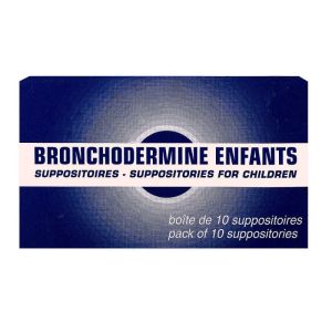 Bronchodermine Suppositoire Enfant Boite de 10