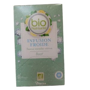 Nutrisante Infusion Bio Tisane Froide Boost 20 sachets