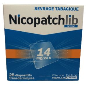 Nicopatchlib 14mg/24h Dispositif Transdermique Boite de 28