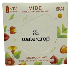 Waterdrop Microdrink Vibe Physalis Menthe Poivrée et Romarin X 12 portions