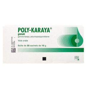 Poly-karaya Granulés 30 sachets