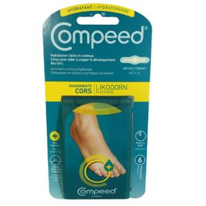 Compeed Pansements Cors Hydratant Medium Boîte De 6