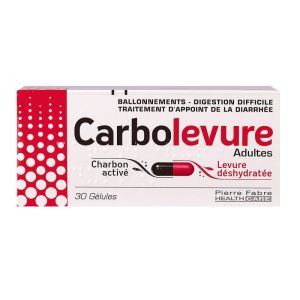 Carbolevure Gélules Adulte Boite de 30