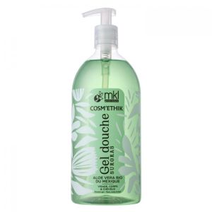 Mkl Gel Douche Bio Aloe Vera Flacon Pompe 1l
