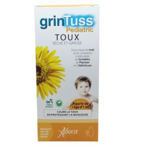 Grintuss Pediatric Sirop Toux Sèche Grasse Flacon 210g