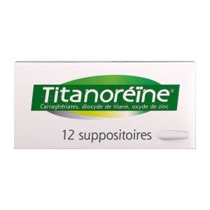 Titanoreine Suppositoire Boite de 12