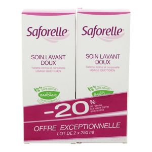 Soin Lavant Doux lot de 2 flacons de 250ml