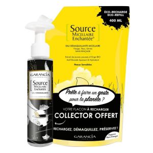 Source Micellaire Fleur Oranger Recharge + collector