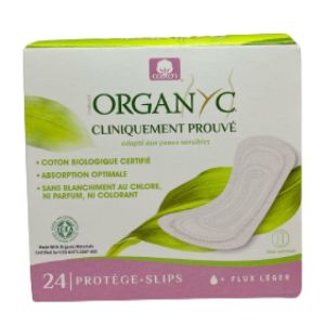 Organyc Protège-slip Coton Bio Extra Fin Pocket Boite de 24