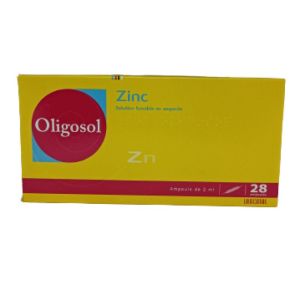 Oligosol Zinc Solution Buvable En Ampoule 28 ampoules 2ml