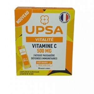 Vit C 500 Poudre 10 sachets dose