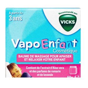 Vapoenfant Baume Massant Apaisant 50g