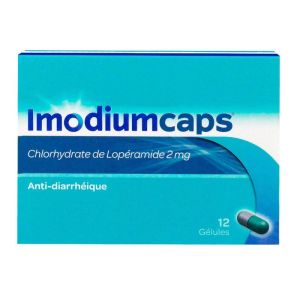 Imodiumcaps 2mg Boite de 12 gélules