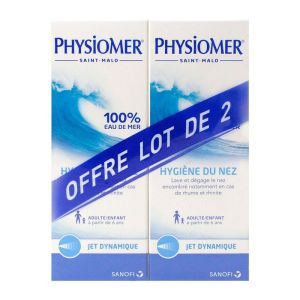 Spray d'Eau de Mer Nasal Enfants et Adultes - Physiomer - Nez