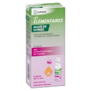 Les Elementaires Spray Maux de  Gorge Enfant 20ml