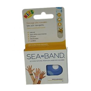 Sea-band Bracelet Anti-nausées Enfant Bleu