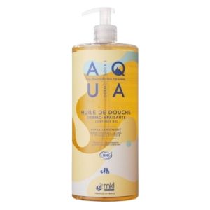 Aqua Huile de Douche Dermo-Apaisante Flacon Pompe 1L