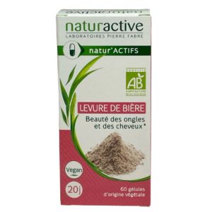 Naturactive Phyto Levure Bière Bio Gélules Boite de 60