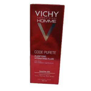 Vichy Homme Code Purete Fluide Hydratant Tube 50ml