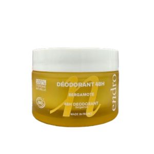 Endro Déodorant Baume Bergamote Pot 50 g