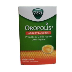 Vicks Oropolis Pastilles à Sucer Coeur Liquide Gelée B/16