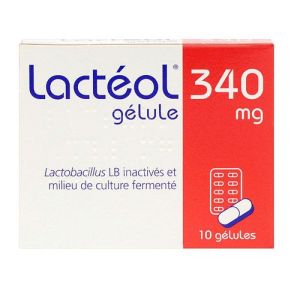 Lacteol 340mg Boite de 10 gélules