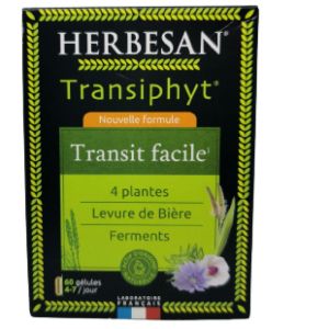 Herbesan Transiphyt Transit Facile Boite de 60 gélules