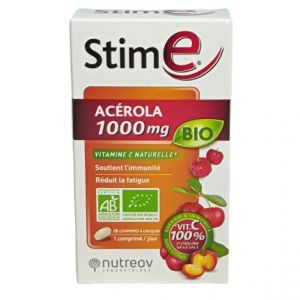 Stim E Acérola 1000mg Boite de 28 comprimés