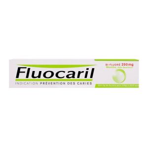 Dentifrice Pate Menthe Bi-fluor 250mg 75ml