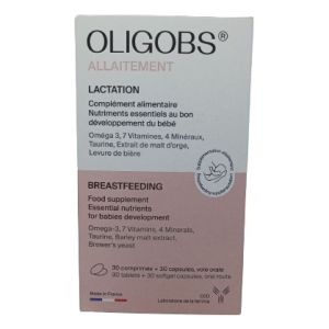 Oligobs Allaitement Comprimé + Capsules Boite de 60