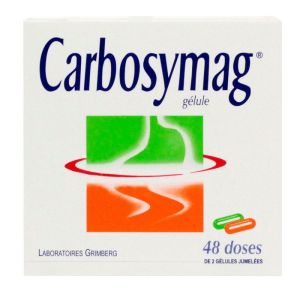 Carbosymag Gélules 2 plaquettes de 48 gélules