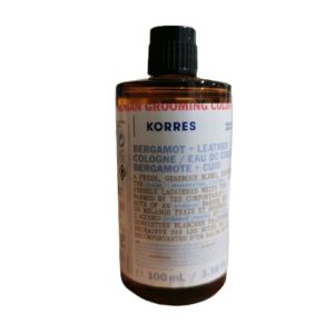 Korres Homme Eau De Cologne Bergamote+cuir
