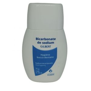 Bicarbonate de Sodium en Poudre Gilbert Flacon de 75g