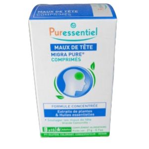 Puressentiel Migrapure Comprimés Boite/15