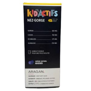 Synactifs Kidactifs Nez/gorge Sirop Enfants Flacon 125ml