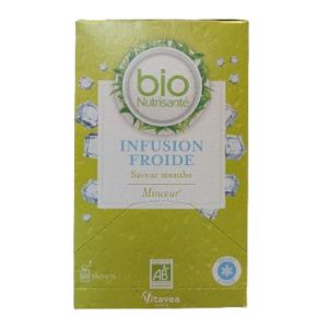 Nutrisante Infusion Bio Tisane Froide Minceur 20 sachets