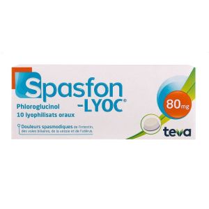 Spasfon Lyoc 80mg boite de 10