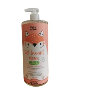 Mkl Baby Green Gel Lavant Flacon Pompe 1l
