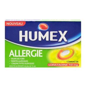 Humex allergie loratadine 10mg 7 Comprimés