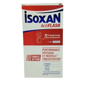 Isoxan Actiflash Comprimés Effervescents Boîte de 28