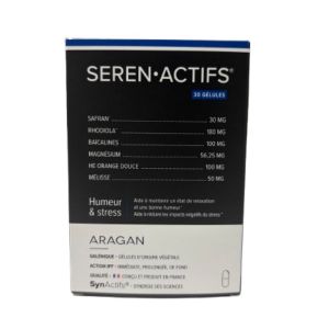 Seren Actifs Gélules Boîte de 30 gélules