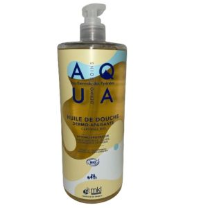 Aqua Huile de Douche Dermo-Apaisante Flacon Pompe 1L