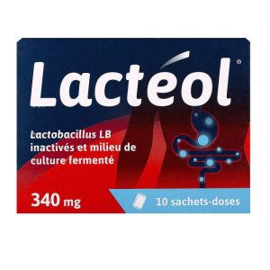 Lacteol 340mg Boite de 10 sachets poudre