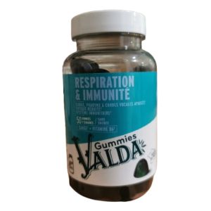 Valda Gummies Respiration Immunite Gommes Flacon de 50