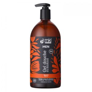 Mkl Gel Douche Men Sport Marine Flacon Pompe 1l