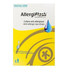 Allergiflash 0,05% Unidose boite de 10