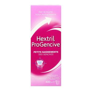 Hextril Progencive Bain de Bouche Sans Alcool 400ml